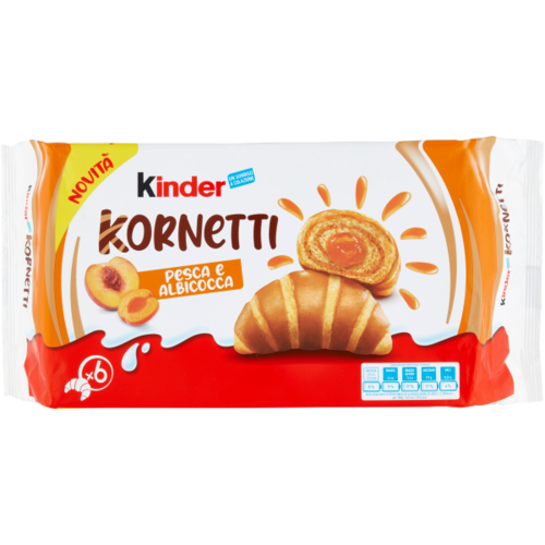 Kinder - Kornetti Perzik & Abrikoos 252 Gram