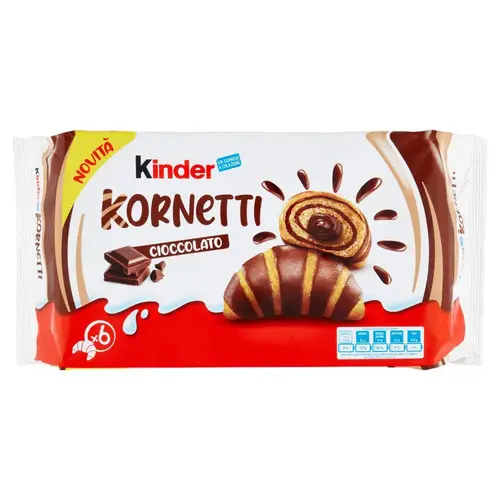 Kinder - Kornetti Chocolate 252 Gram