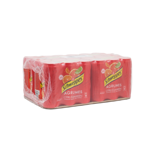 Schweppes - Agrumes  330ml 24 Blikjes