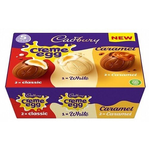 Cadbury - Mixed Creme Egg 5-Pack 200 Gram