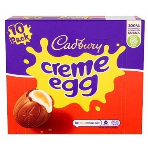 Cadbury - Creme Egg 10-Pack 400 Gram