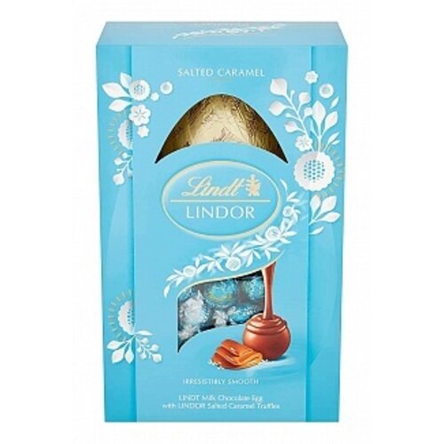 Lindt - Lindor Salted Caramel Shell Egg 260 Gram
