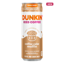 Dunkin - Iced Coffee Cake Muffin 330ml