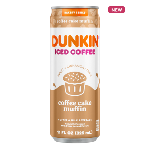 Dunkin - Iced Coffee Cake Muffin 330ml