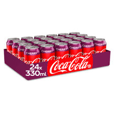 Coca Cola Coca Cola - Cherry 330ml 24 Blikjes (geen statiegeld)