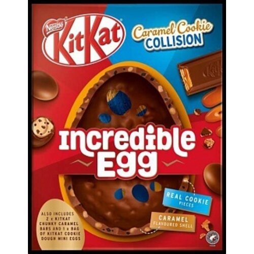 Kit Kat - Caramel Cookie Collision Incredible Egg 512 Gram