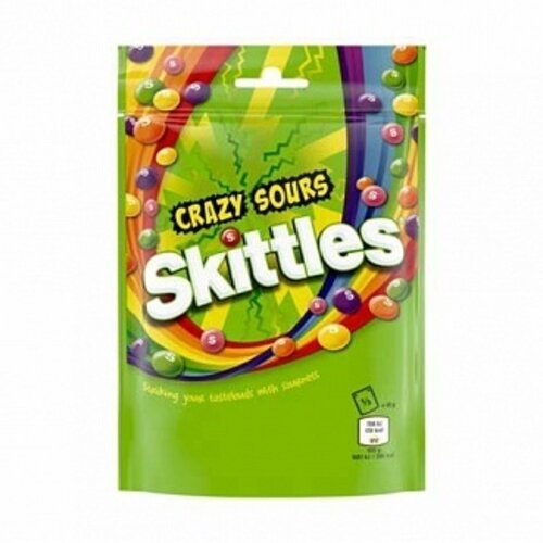 Skittles - Vegan Chewy Crazy Sour Fruit 136 Gram