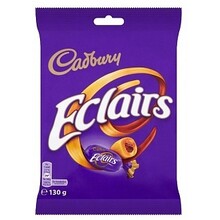 Cadbury - Eclairs Chocolate Bag 130 Gram