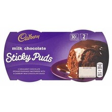 Cadbury - Sticky Puds Milk Chocolate 190 Gram