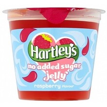 Hartley's - Jelly No Added Sugar Raspberry 115 Gram