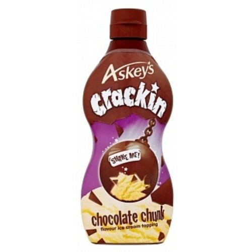 Askeys - Ice Cream Topping Crackin Chocolate Chunk 225 Gram