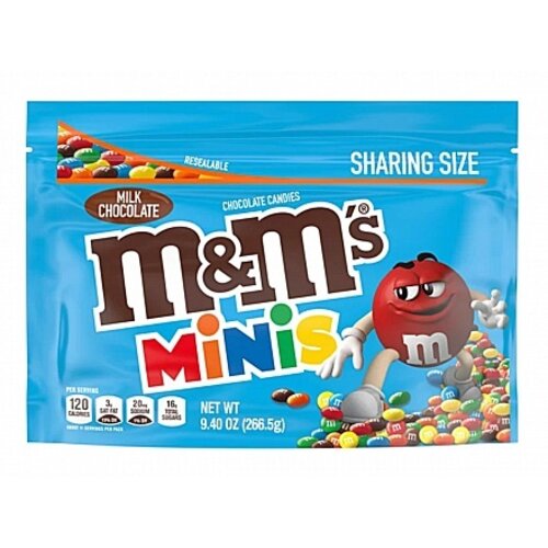 M&M's - Minis Milk Chocolate Sharing Size 267 Gram