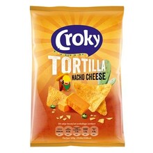 Croky - Tortilla Nacho Cheese 40 Gram 20 Stuks
