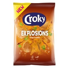 Croky - Chips Explosions Thai Curry 40 Gram 20 Stuks