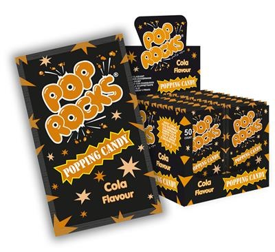 Pop Rocks Pop Rocks - Knetter Cola Snoep 50 Stuks