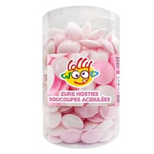 Zure Hosties/Ufo's Wit/Roze 325 Gram