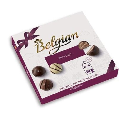 The Belgian - Pralines Assorted Giftbox 200 Gram