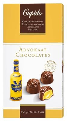 Cupido chocolade Cupido - Likeurpralines Advocaat 150 Gram