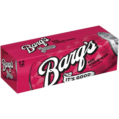 Barq's - Red Creme Soda 12 Blikjes