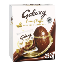 Galaxy - Creamy Truffle Minis XL Easter Eggs 252 Gram
