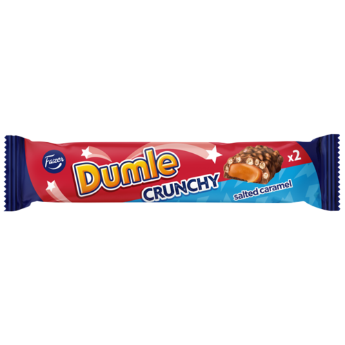 Fazer - Dumle Crunchy Salted Caramel 55 Gram