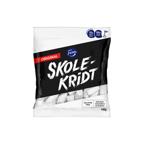 Fazer - Skolekridt 140 Gram