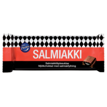 Fazer - Salty Liquorice Chocolate 100 Gram
