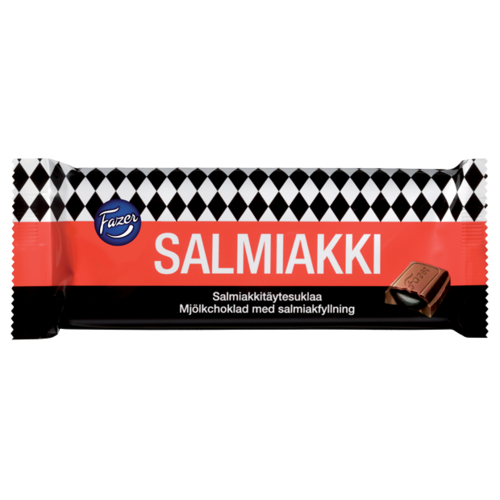 Fazer - Salty Liquorice Chocolate 100 Gram