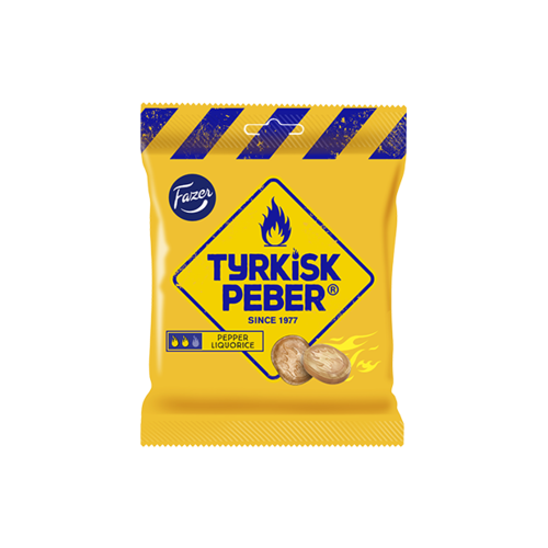 Fazer - Tyrkisk Peber Liquorice 120 Gram