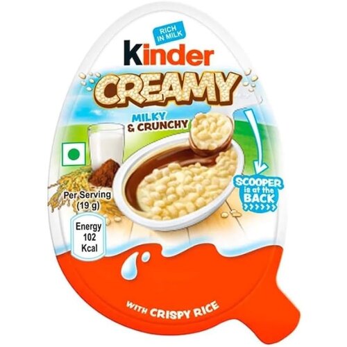 Kinder - Creamy Milky & Crunchy 19 Gram
