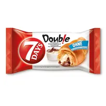 7Days - Double Croissant Kakao Vanillecreme 60 Gram