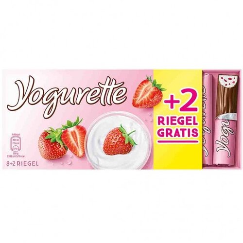 Yogurette - Schokolade 10-Pack 125 Gram