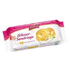 Coppenrath koekjes Coppenrath - Hausgebäck Wiener Sandringe 200 Gram (suikervrij)