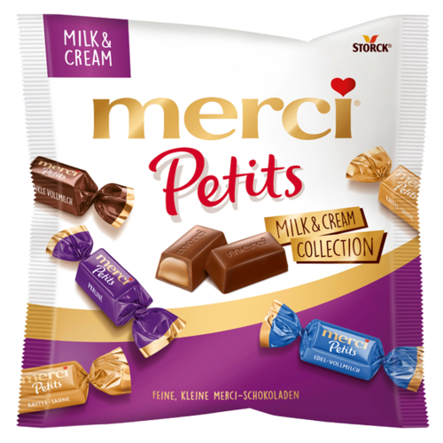 Merci - Petits Milk & Cream Collection 125 Gram