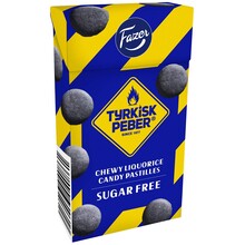 Fazer - Tyrkisk Peber Pastillen Sugarfree 40 Gram ***THT 24-05-2023***