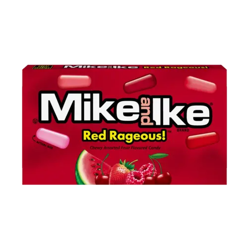 Mike and Ike Red Rageous Theatre Box 120 Gram