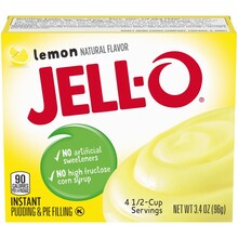 Jell-O - Lemon Pudding 96 Gram ***THT 10-07-2023***