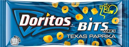 Doritos Doritos Bits Zeros Texas Paprika (blauw) 33 Gram ***THT 24-12-2023***