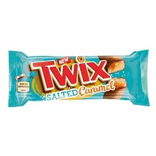Twix - Salted Caramel Biscuit Twin Bars 46 Gram ***THT 24-03-2024***