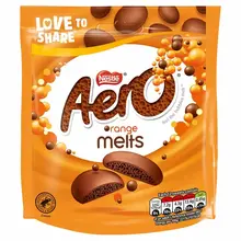 Aero - Melts Orange Chocolate Sharing Bag 86 Gram ***THT 01-2024***