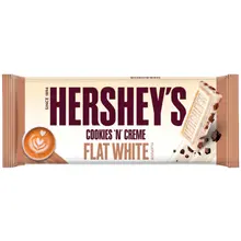 Hershey's - Cookies n Crème Flat White Bar King Size 90 Gram ***THT 21-03-2024***
