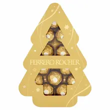 Ferrero Rocher - Christmas Gift Box of Chocolate 12 Pieces 150 Gram ***THT 20-04-2024***