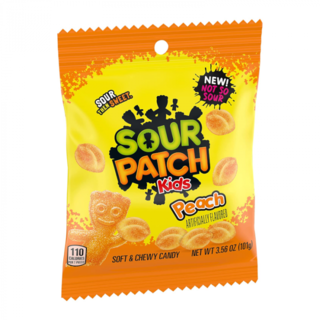 Sour Patch - Kids Peach Peg Bag 101 Gram