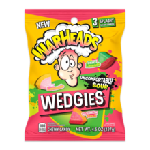 Warheads - Wedgies Peg Bag 127 Gram