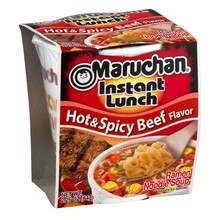 Maruchan - Instant Lunch - Hot & Spicy Beef Flavor 64 Gram