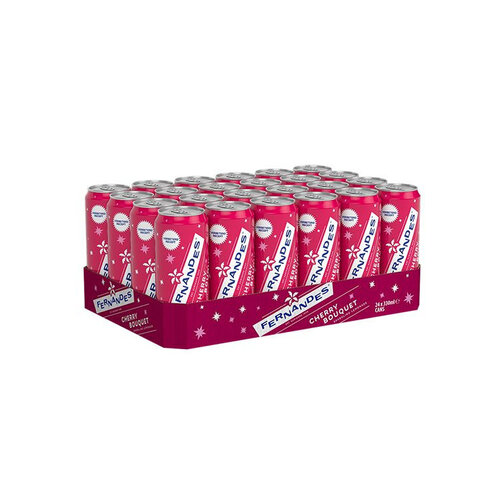 Fernandes - Cherry Bouguet 330ml 24 Blikjes