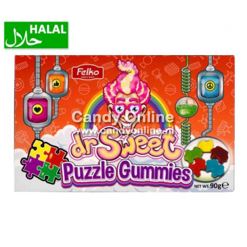 Dr. Sweet - Puzzle Gummies 90 Gram (Halal)