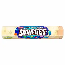 Smarties - Giant Tube Whtie Chocolate 120 Gram