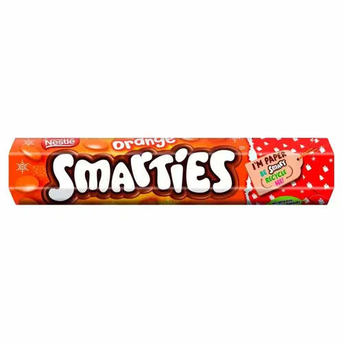 Smarties - Giant Tube Orange 120 Gram