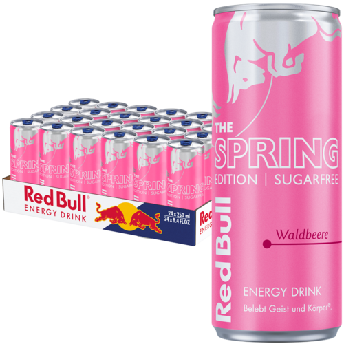 Red Bull - The Spring Edition Waldbeere 250ml 24 Blikjes ***ONLY FOR EXPORT - NO DESPOSIT***